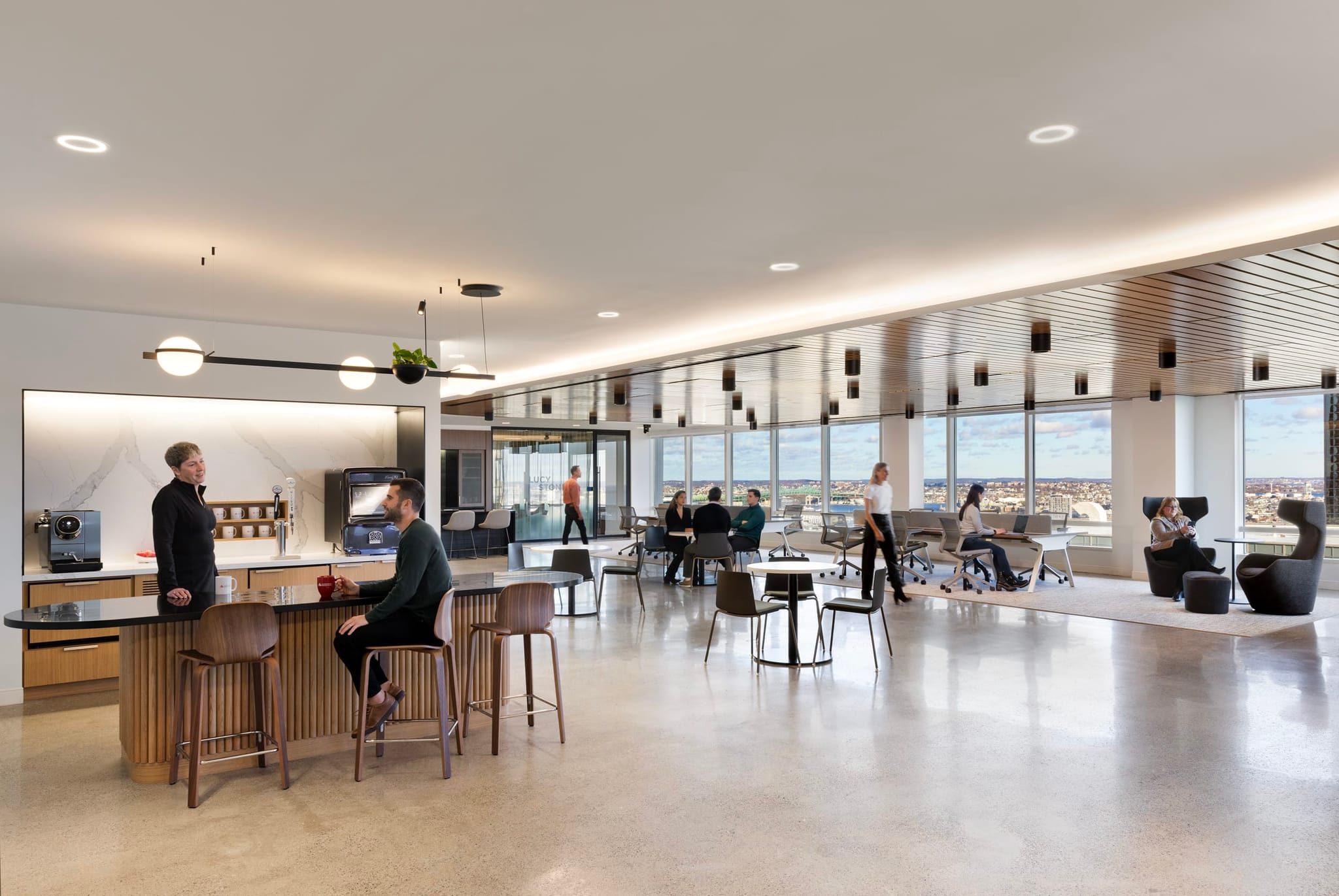 Cushman & Wakefield’s New Boston Office Designed With This Illusion in Mind