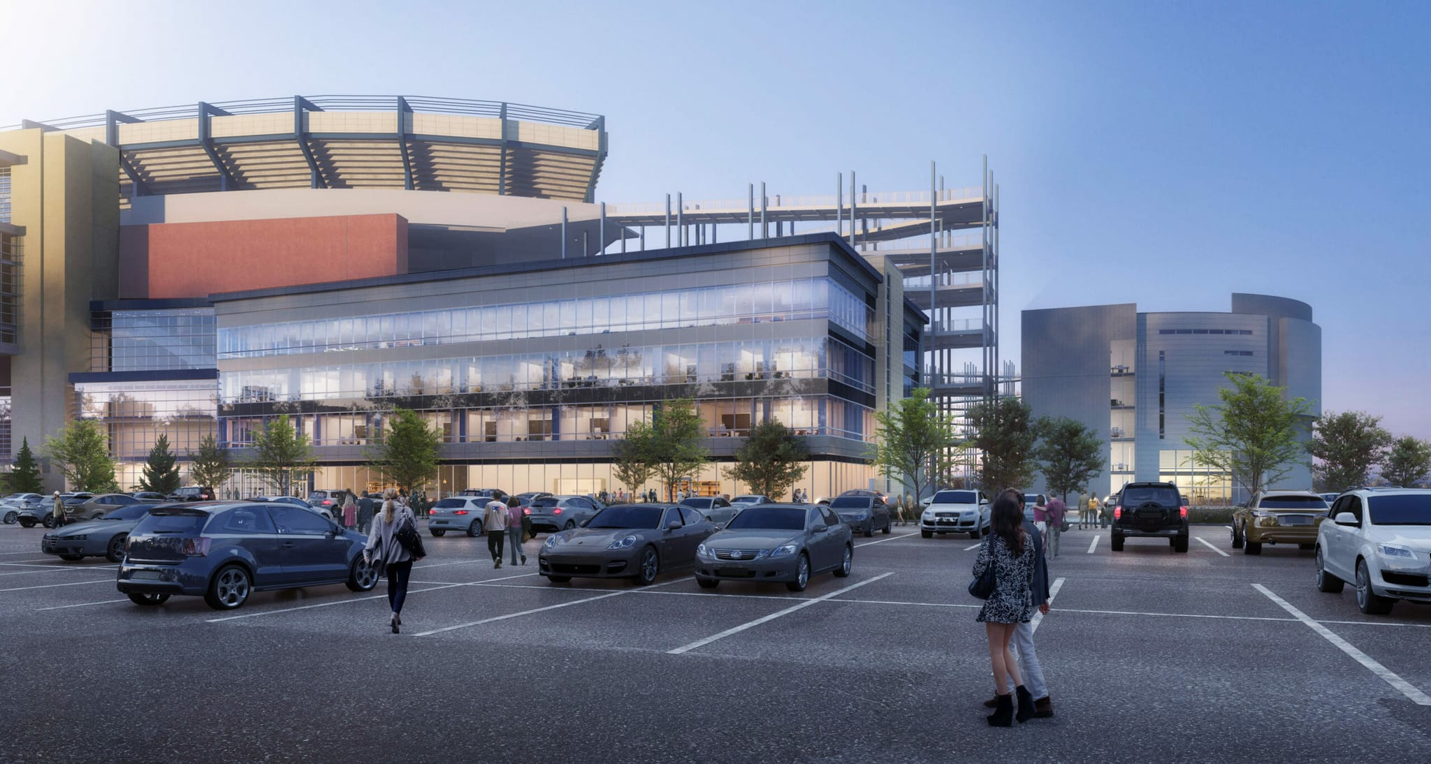 Hurry-Up Offense Drives Gillette Stadium Office Project