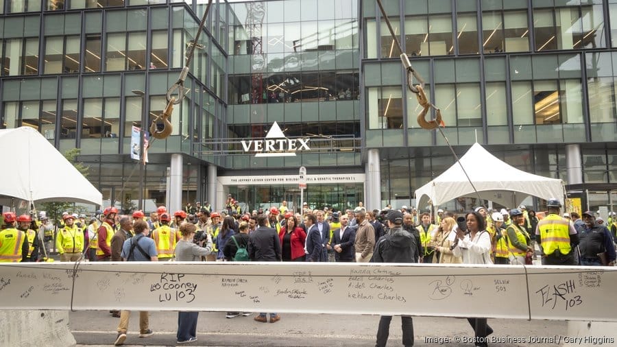 Milestone reached on yet another Seaport building for Vertex