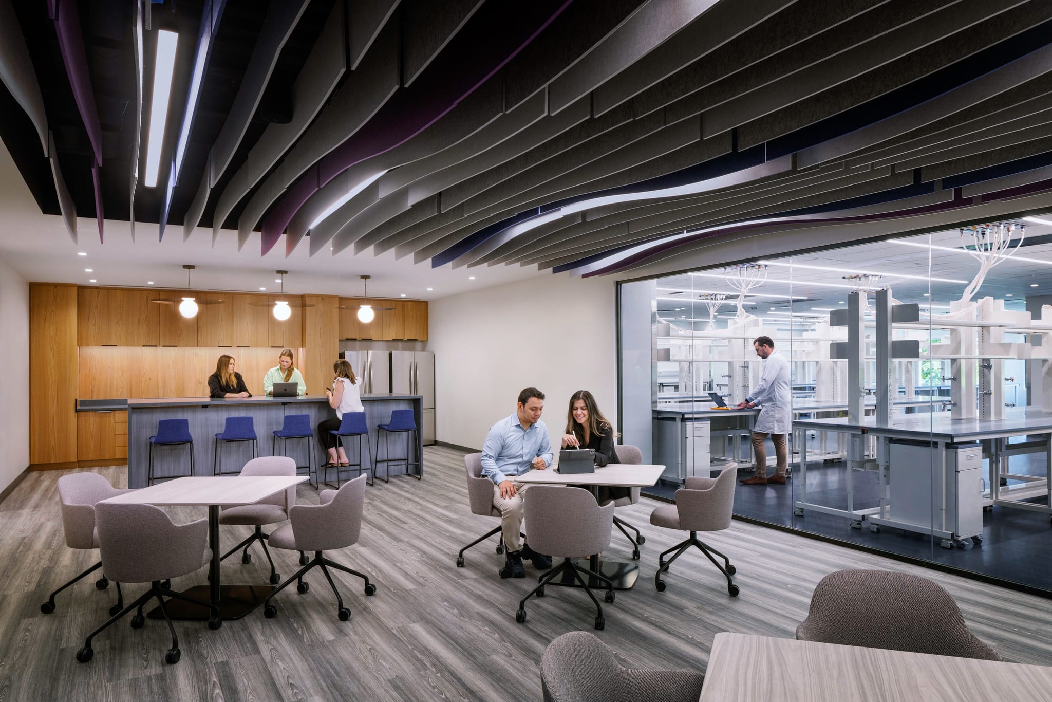 Scientists No Longer Banished to the Basement: Architects Blend Labs, Offices for Biotech Tenants