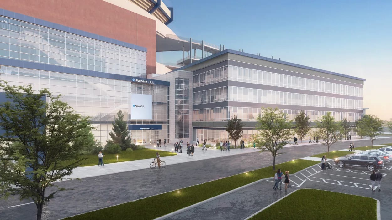 This new four-story office building was speed-built in just six months